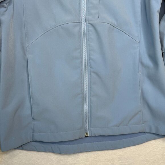 Black Diamond Blue Softshell Jacket Women's Small Fleece Lined Outdoor Hiking - Picture 4 of 16
